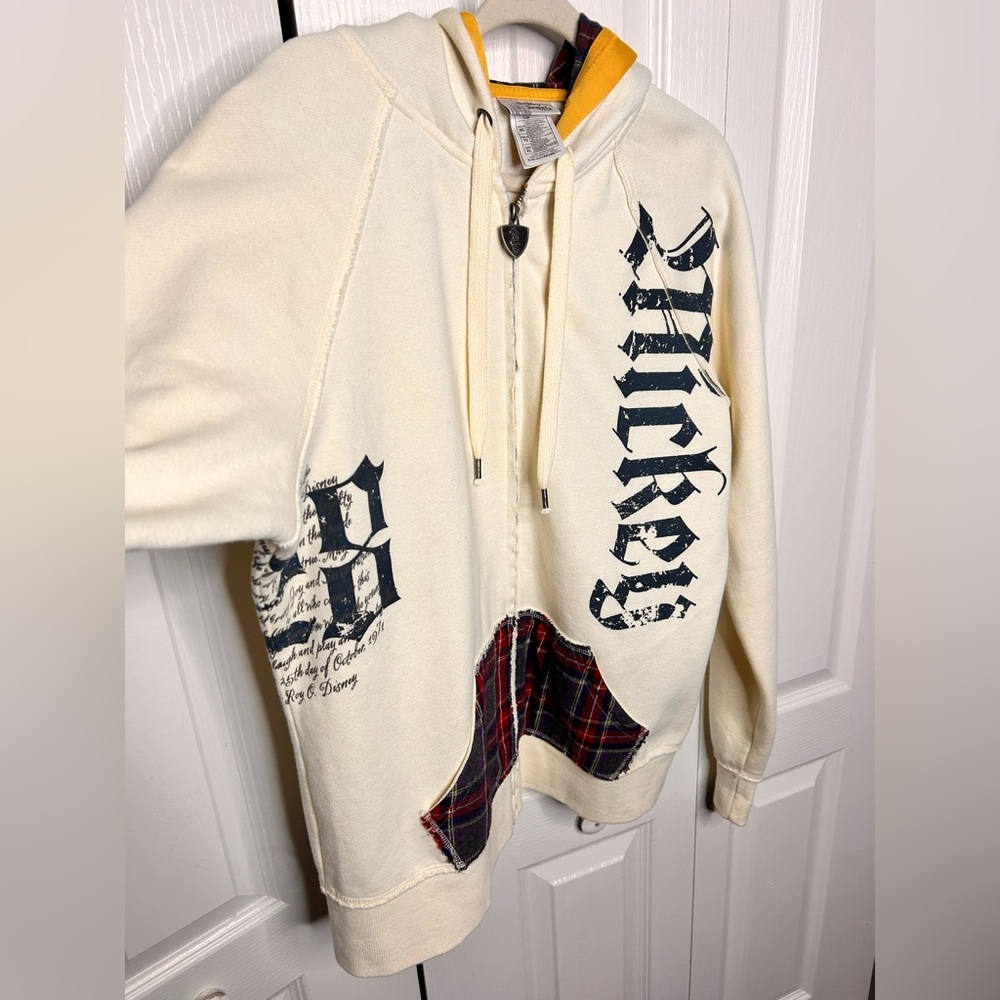 Walt Disney World Disneyland Resort Mickey 28 Hooded
Sweatshirt XL Hoodie Zip Up - Picture 5 of 13